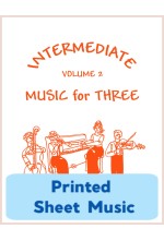 Intermediate Music for Three - Volume 2 - Create Your Own Set of Parts - Printed Sheet Music